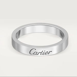 Platinum Cartier Wedding Band
